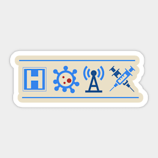 H O A X Sticker